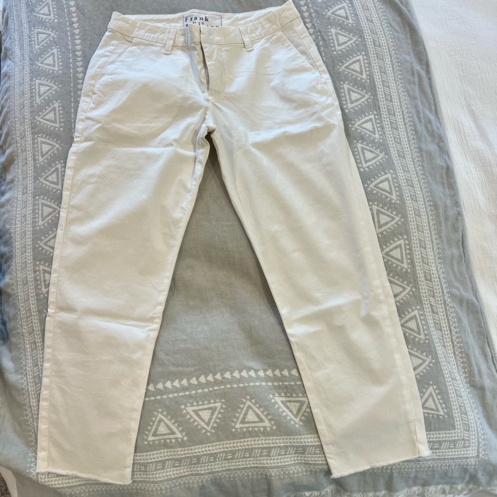 Frank & Eileen Wicklow performance twill, Chalk color